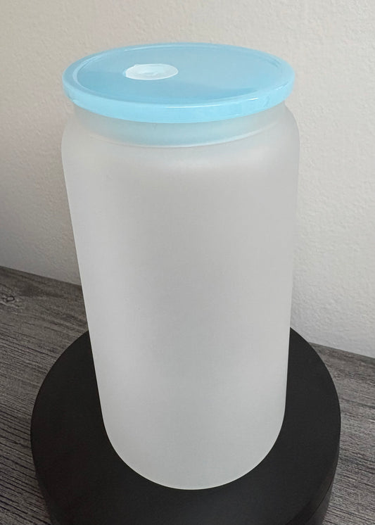 16oz Frosted Glass (Decal Only)