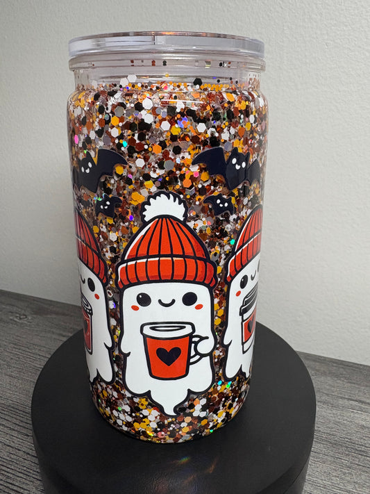 Pre-Made Triple Ghost Tumbler